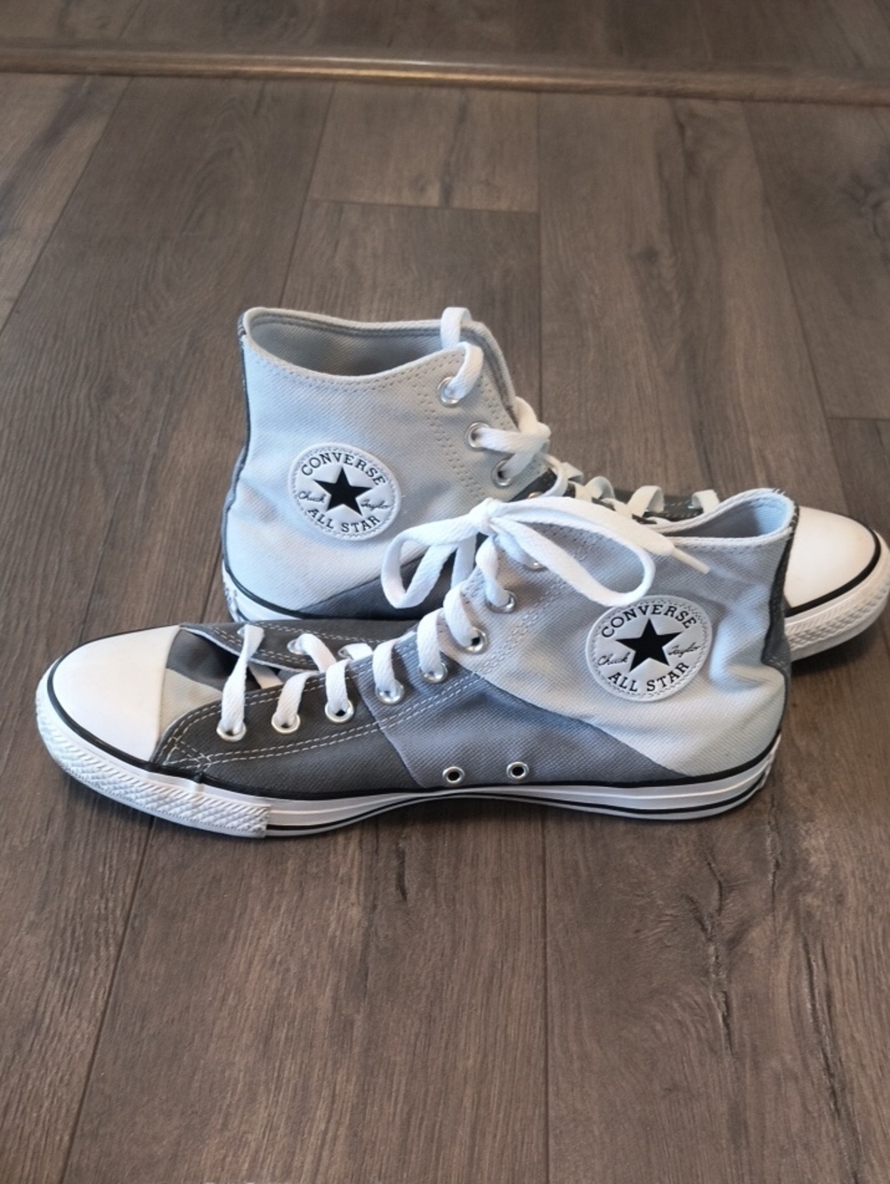 Converse Chuck Taylor All Star high-tops "Ghosted" or "Lunar Grey" Sz 10
